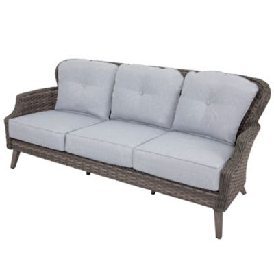 Image showing 7 th Patio Time 4 pc. Propane Fire Pit Set, Grey