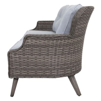 Image showing 8 th Patio Time 4 pc. Propane Fire Pit Set, Grey