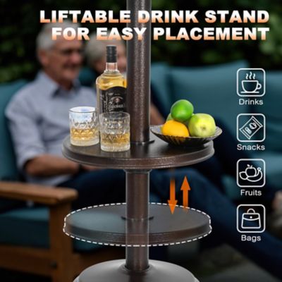 Image showing  Propane Gas Outdoor Iron Patio Heater