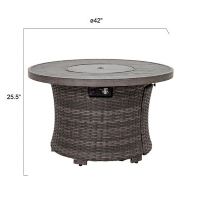 Image showing 5 th Patio Time 45 in. Propane Outdoor Firetable
