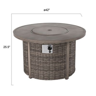 Image showing 5 th Patio Time 42 in. Propane Outdoor Fire Pit