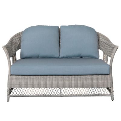 Image showing  4 pc. Outdoor Wicker Sofa Set