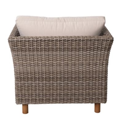 Image showing 9 th Patio Time 4 pc. Outdoor Orlando Wicker Sofa Set