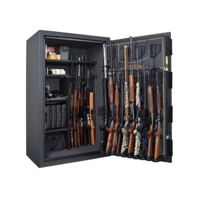 Image showing  40 Long Gun 33 cu. ft. Electronic Gun Safe, 58 in. x 36 in. x 24 in., Black Diamond