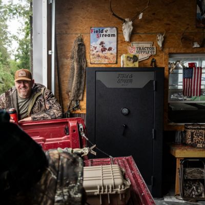 Image showing  49 Long Gun 43 cu. ft. Electronic Gun Safe, 72 x 42 x 24in., Black