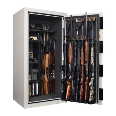 Image showing  33 Long Gun 23 cu. ft. Electronic Gun Safe, 58 in. x 29 in. x 24 in., Off White