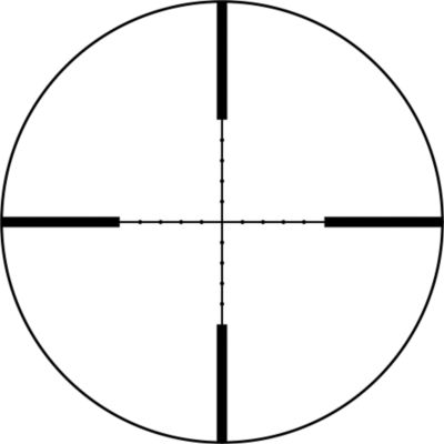 Image showing  3-12x-44mm Sporter Rifle Scope, 1 in. Tube, Side Focus, 1/4 MOA Capped Turrets, Mil Dot Reticle