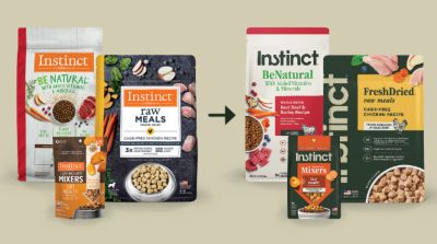 Image showing  Adult Grain-Free Cage-Free Chicken Recipe Freeze-Dried Raw Dry Dog Food, 14 oz. Bag