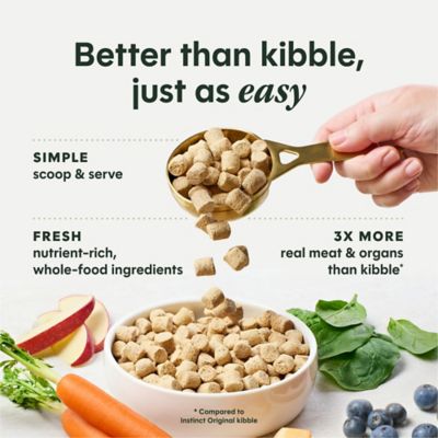 Image showing  Freeze Dried Raw Meals Grain Free Cage Free Chicken Recipe Dog Food