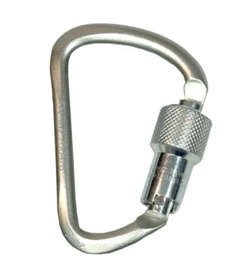 Image showing  Steel D Carabiner, CE Certified
