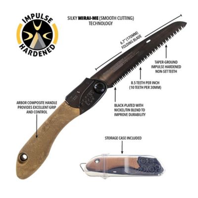 Image showing  170mm Pocketboy Professional Folding Saw Medium Teeth Outback Edition