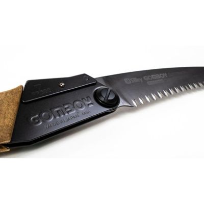 Image showing  240mm Gomboy Curve Professional Folding Saw Large Teeth Outback Edition