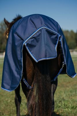 Image showing  200g/1,200D Comfy Fit RipStop Waterproof/Breathable Turnout Blanket Medium Weight Neck with Adjustable Neck,