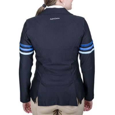 Image showing 1 th Equine Couture Women's EquiVent Gradient Show Coat with Arm Stripes
