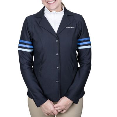 Equine Couture Women's EquiVent Gradient Show Coat with Arm Stripes