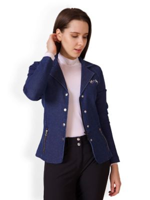 Image showing  Women's Denim and Diamonds Stretch Show Coat