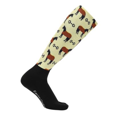 Equine Couture Women's OTC Boot Socks, Autumn Vibes