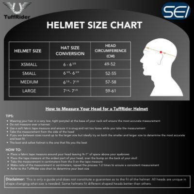 Image showing 7 th TuffRider Starter Basic Riding Helmet