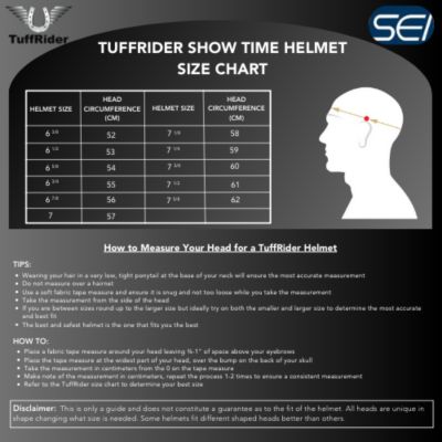 Image showing 6 th TuffRider Show Time Riding Helmet
