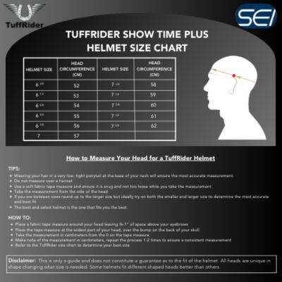 Image showing 7 th TuffRider Show Time Plus Riding Helmet