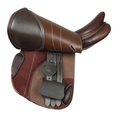 Image showing  Equipe H Close Contact IGP Flocked Saddle