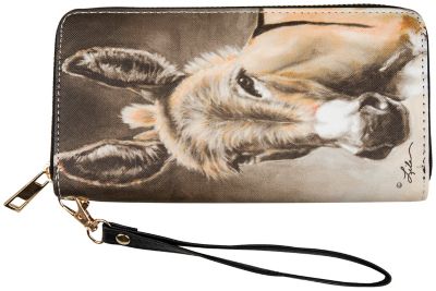 AWST Int'l Women's Lila Donkey Head Wallet with Wristlet