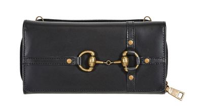 Image showing  Snaffle Bit Leather Cross Body Wallet