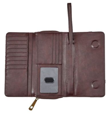 Image showing  Snaffle Bit Leather Cross Body Wallet