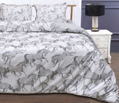 AWST Int'l Lila Elegant Horse Comforter Set