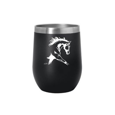 AWST Int'l 12 oz Stainless Steel Wine Tumbler with Slide Top Lila Extended