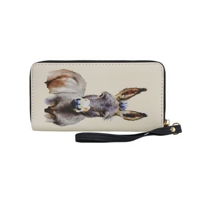 AWST Int'l Women's Look at Me Donkey Clutch Wallet