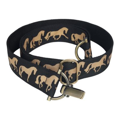 AWST Int'l Unisex Lila Dressage Horses Belt