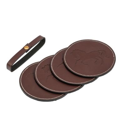 AWST Int'l Lila Horse Coasters, 4 pc.
