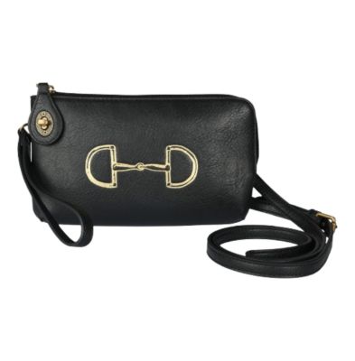 Image showing  Lila Vintage Snaffle Bit Clutch Crossbody Bag