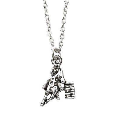 AWST Int'l Barrel Racer Necklace with Colorful Cowboy Hat Gift Box