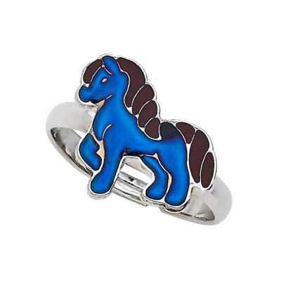 Image showing  Colorful Horses Mood Ring Display
