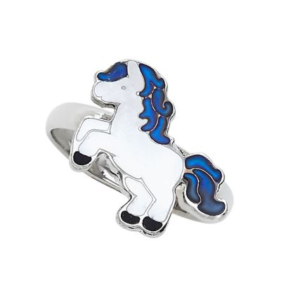 Image showing  Colorful Horses Mood Ring Display