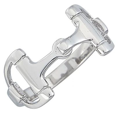 AWST Int'l Sterling Silver Snaffle Bit Ring
