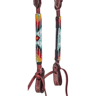 Image showing  Phoenix Beaded Single Ear Headstall