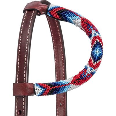 Image showing  Santa Fe Beaded Single Ear Headstall