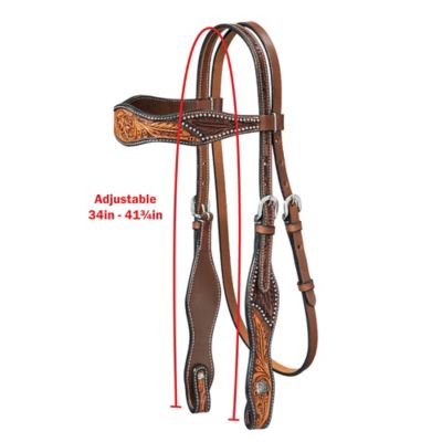 Image showing  Cow Puncher Browband Headstall