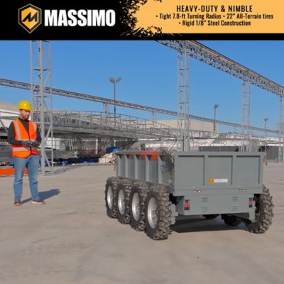 Image showing 6 th Massimo Tiro 800 RC Utility Cart