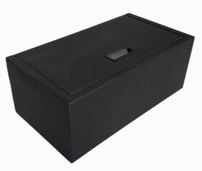 Image showing  Hopper Extension Muti Fit, 40 lb. Hopper Size, Black, HOPEXT212261