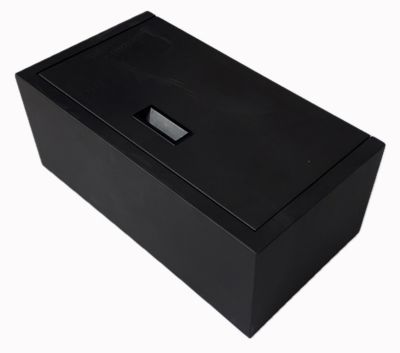 Image showing  Hopper Extension Muti Fit, 40 lb. Hopper Size, Black, HOPEXT212261