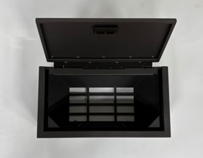 Image showing  Hopper Extension Muti Fit, 40 lb. Hopper Size, Black, HOPEXT212261