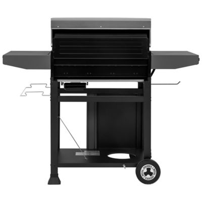 Image showing 9 th Royal Gourmet 4-Burner Premium Propane Gas Grill with Side Shelves, Black