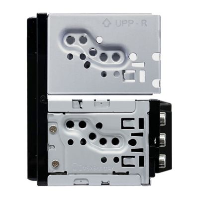 Image showing 7 th JVC 6.8 in. In-Dash Unit, Double-DIN Digital Receiver with WSVGA Touch, Wireless Android Auto/Apple CarPlay, SiriusXM Ready