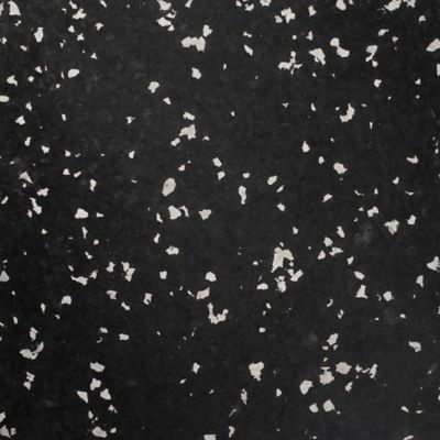 Image showing  24 in. x 24 in. Rubber Gym/Weight Room Flooring Tiles with Edges, Isometric Gray, 8 pc.