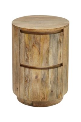 Image showing  Kingston 2-Drawer Round Nightstand