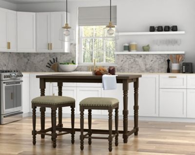 Image showing  Brittany Deluxe Bar Stools, 2-Pack
